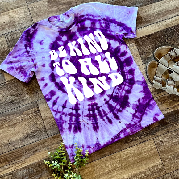 Pre Order | Be Kind | Tie Dyed | Adult T-Shirt