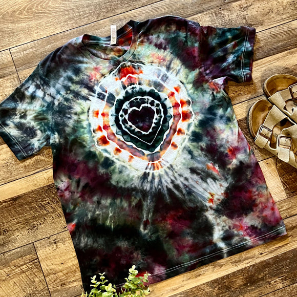 Hand Tie Dyed | Youth T-Shirt - Purple Heart